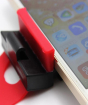 iShopping - Wish Hub Universal Car Steering Mobile Holder Mount Red