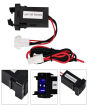 iShopping - Wish Hub 2A Dual USB Port Car Charger For Toyota