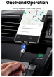 iShopping - UGREEN Magnetic 3A Dual Socket Type-C + Micro Fast Charging Cable 1M Black
