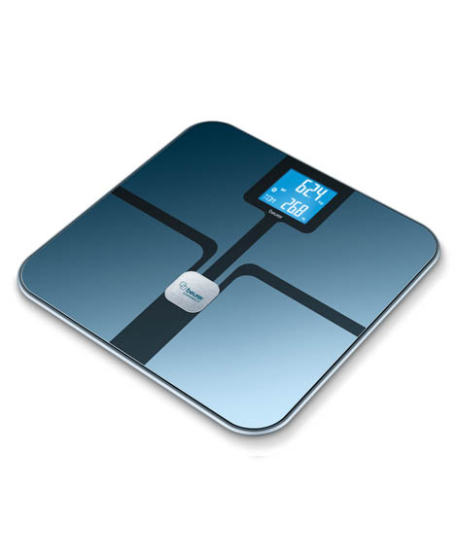 iShopping - Beurer Diagnostic Bathroom Scale Black (BF-800)