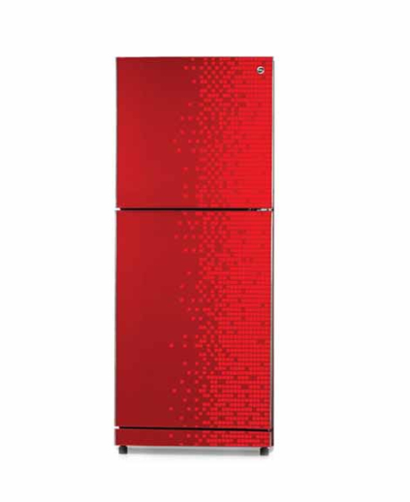 iShopping - PEL Desire Glass Door Freezer-on-Top Refrigerator 16 cu ft (PRGD-160)