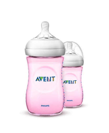 iShopping - Philips Avent Natural Baby Bottle 260ML - 1m+ (SCF694/23)