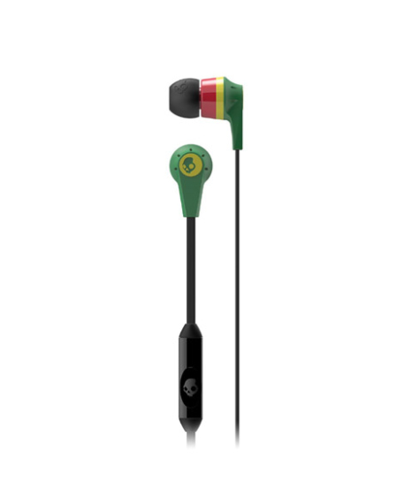 iShopping - Skullcandy INK'D 2 In-Ear Headphones with Mic Rasta (S2IKDY-102)