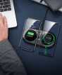 iShopping - Baseus 24W 2 In 1 Wireless Charger Black (TZWXJK-B01)
