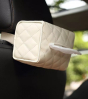 iShopping - G-Mart PU Leather Hanging Tissue Paper Box Beige