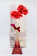iShopping - ZS Store Fragrance Diffuser With Rose Flower Vase