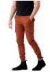 iShopping - Fashion Trendz Six Pocket Cargo Trousers for Men-Brown-30