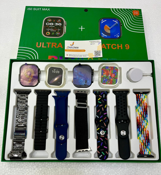 iShopping - i50 Suit Max 11-in-1 Smart Watch Couple Set