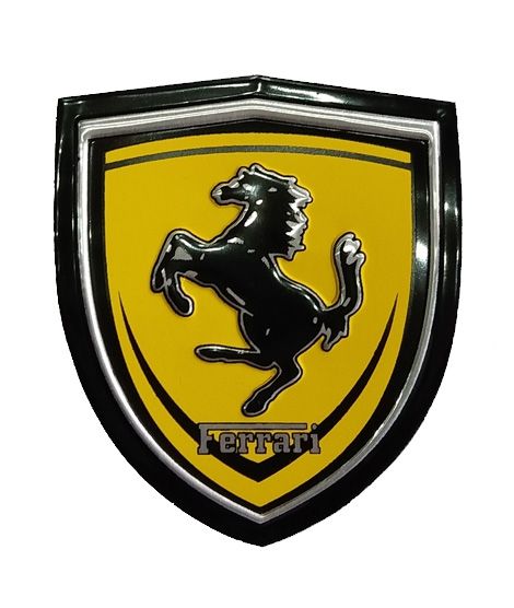 iShopping - Al Ghafoor Car Ferrari Monogram Sticker