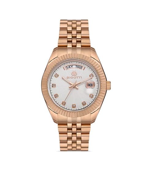 iShopping - Bigotti Stainless Steel Women's Watch Rose Gold (BG.1.10290-3)