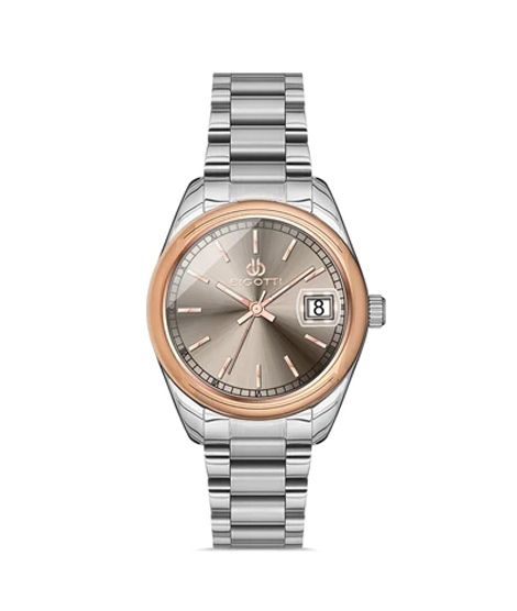 iShopping - Bigotti Stainless Steel Women's Watch Silver (BG.1.10311-4)