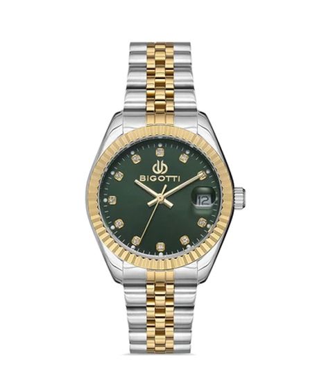 iShopping - Bigotti Stainless Steel Women's Watch Two Tone (BG.1.10293-5)