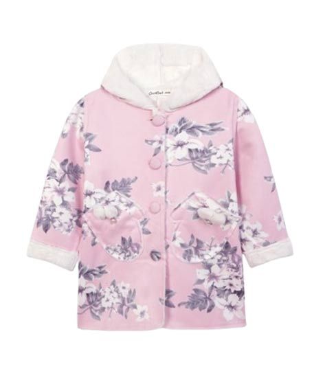 iShopping - HnH Marketing Printed Rexine Leather Jacket For Women Pinky 