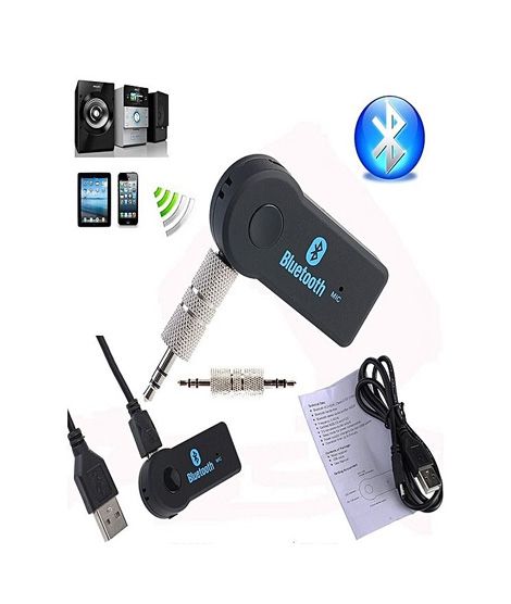 iShopping - Wish Hub Aux Bluetooth Audio Receiver With Microphone