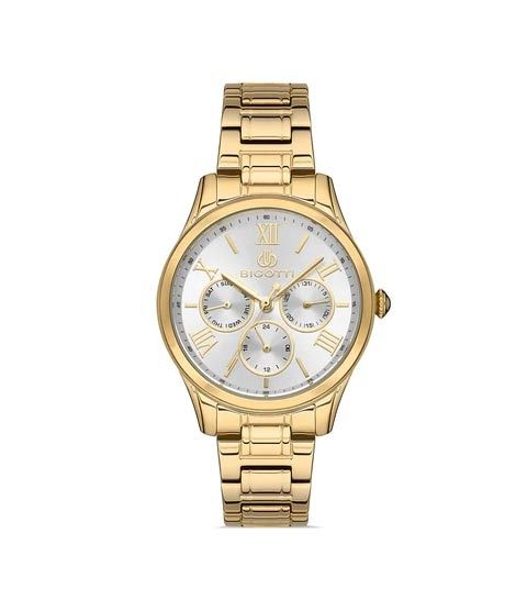 iShopping - Bigotti Stainless Steel Women's Watch Golden (BG.1.10343-2)