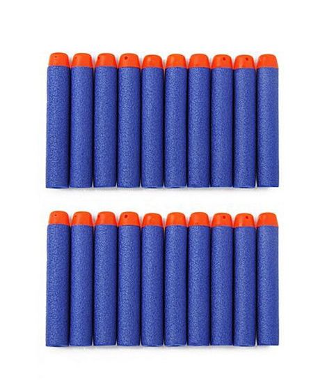 iShopping - Planet X Nerf Soft Dart Refill Foam Bullets Blue (PX-10230)