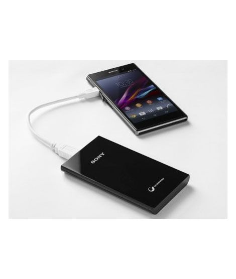 iShopping - Sony 5000mAh Portable USB Charger Black (CP-V5A)