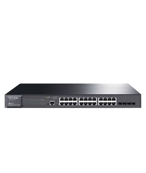 iShopping - TP-Link JetStream 24-Port Gigabit Smart L2 Managed Switch with 4 SFP Slots T2600G-28MPS (TL-SG3424P)