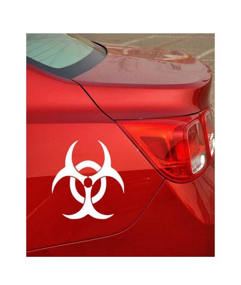 iShopping - Wish Hub Resident Evil Corporation Umbrella Car Sticker White