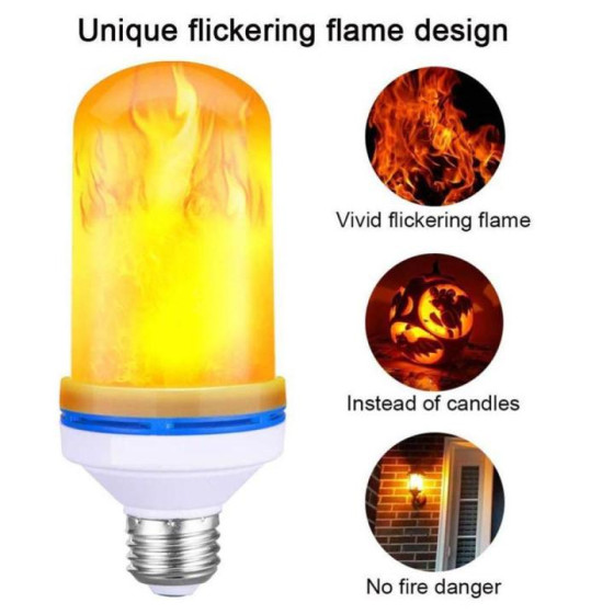 iShopping - Muzamil Store Led Flame Flickering Flame Light Bulbs