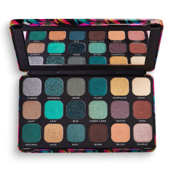 iShopping - Makeup Revolution Forever Flawless Chilled With Cannabis Sativa Eyeshadow Palette