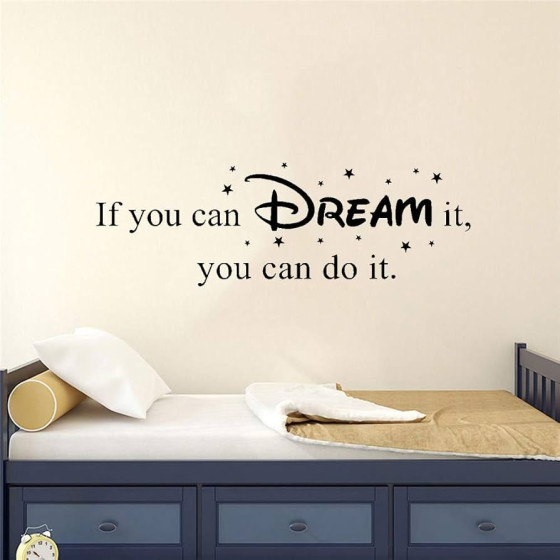 iShopping - If You Can Dream It You Can Do It Wall Sticker