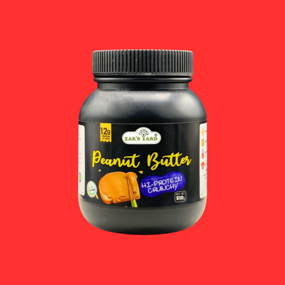 iShopping - Zaksyard Hi-Protein Peanut Butter Crunchy 510g