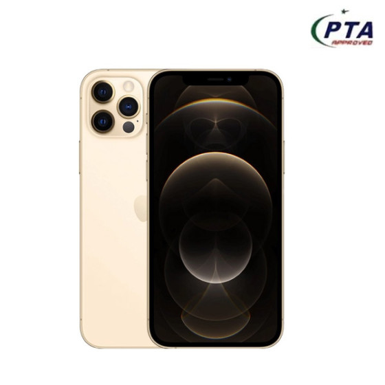 iShopping - Apple iPhone 12 Pro 128GB - Official PTA Approved Free Charger and Cover-Gold