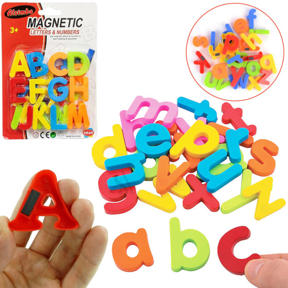 iShopping - Alsimba Capital Letter Magnetic Fridge Magnets - Learning Toy (AS‑0018)