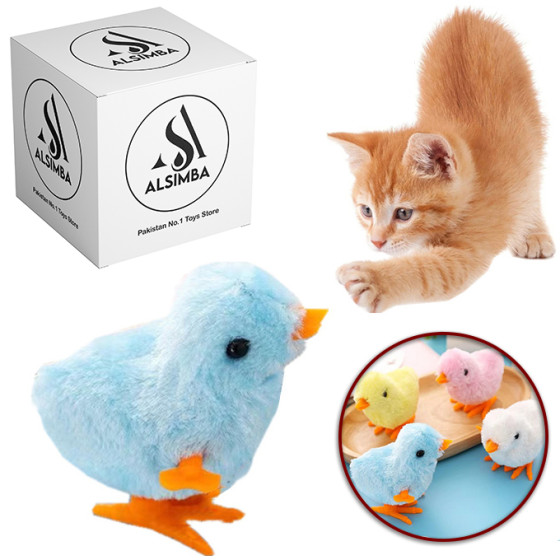 iShopping - Alsimba Cat Plush Toy - Blue Hopping Chicken (AS‑0021)