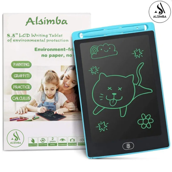 iShopping - Alsimba 8.5 Inch LCD Single Color Writing Tablet for Kids (AS-0028)