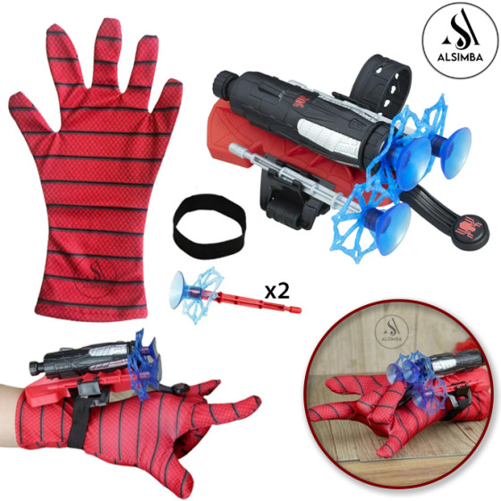 iShopping - Alsimba Spiderman Web Dart Shooter with Glove (AS-0058)