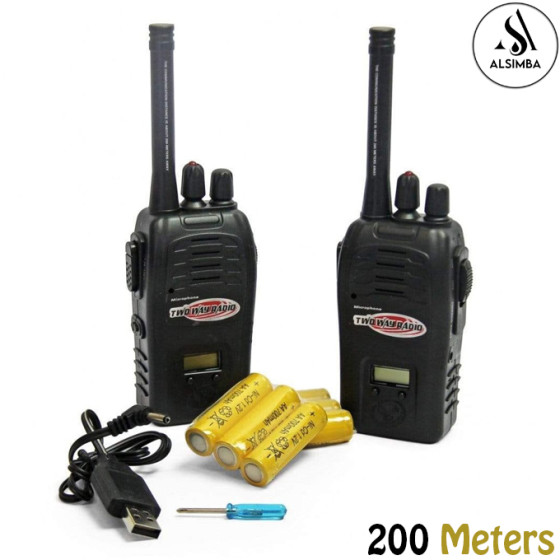 iShopping - Alsimba Kids Walkie-Talkie Rechargeable Toy Set (AS-0069)