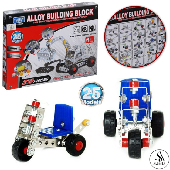iShopping - Alsimba Alloy Mechanics Building Blocks Construction Set (AS-0080)