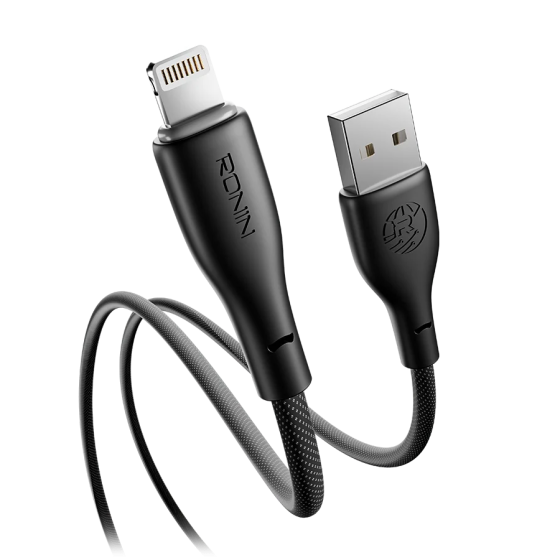 iShopping - Ronin Bolt iPhone Cable Black (R-2070)