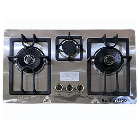 iShopping - Black Stone Gas Hob Stove - BS-826