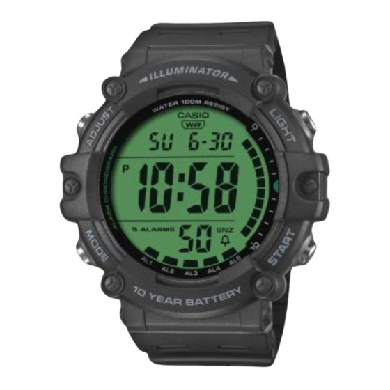 iShopping - Casio Bold Green Digital Watch For Men (AE-1500WHC-1A)