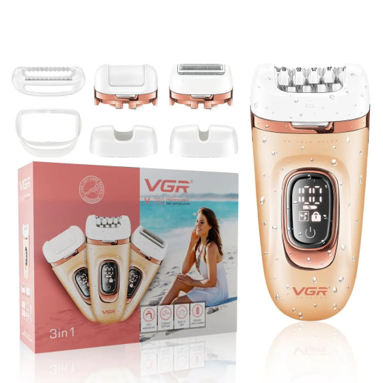 iShopping - VGR Professional 3-IN-1 Lady Epilator (V-762)