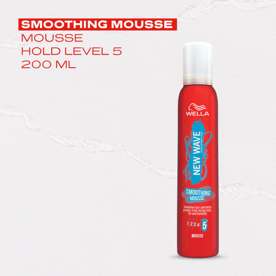 iShopping - Wella New Wave Smoothing Mousse 200 Ml