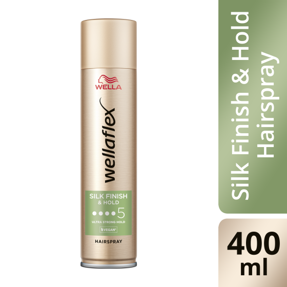 iShopping - Wella WellaflexÂ Silk Finish & Hold Hairspray 400Ml