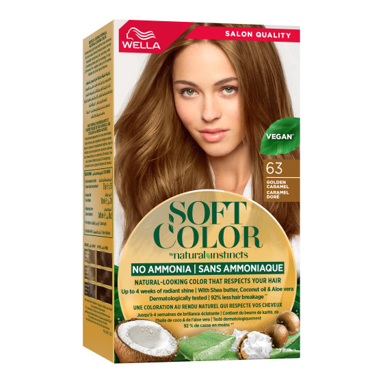 iShopping - Wella Soft Color Natural Instincts Kit 6/3 Golden Caramel