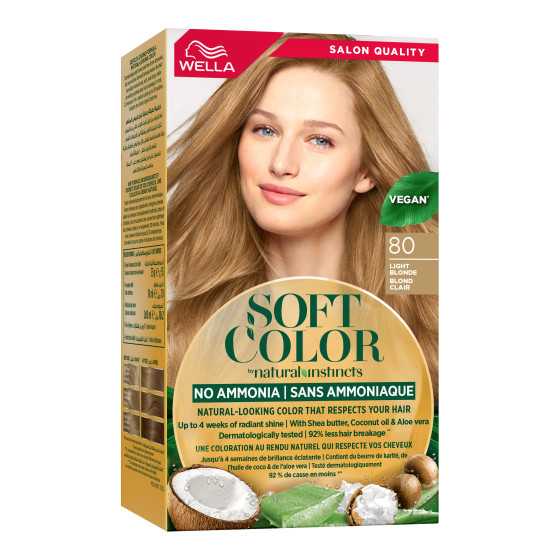 iShopping - Wella Soft Color Natural Instincts Kit 8/0 Light Blonde