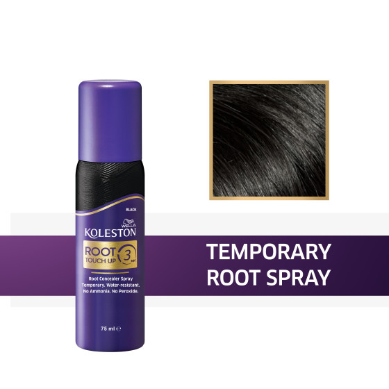 iShopping - Wella Koleston Root Touch Up Spray Black