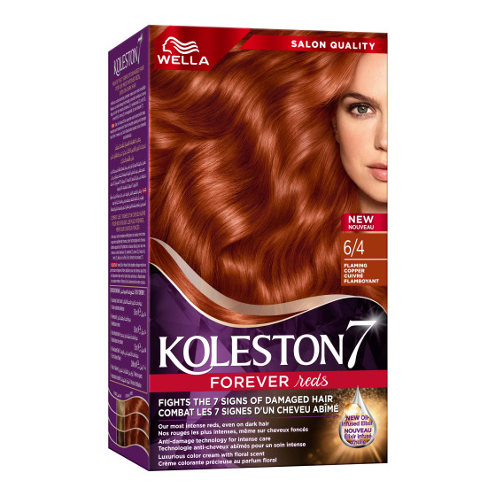 iShopping - Wella Koleston Supreme Hair Color 6/4 Flaming Copper
