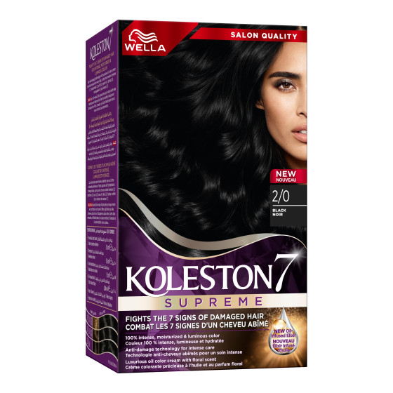 iShopping - Wella Koleston Supreme Hair Color 2/0 Black