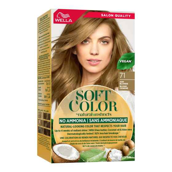 iShopping - Wella Soft Color Natural Instincts Kit 7/1 Ash Blonde
