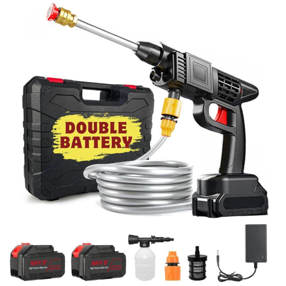 iShopping - Cordless Powerful Pressure Washer (2 Battery+Brief Case)