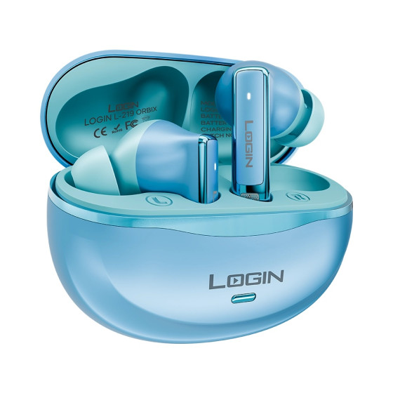 iShopping - Login ORBIX Earbuds Sky Blue (L-219)