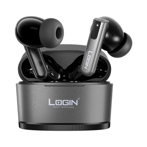 iShopping - Login ELAN Earbuds Grey (L-218)