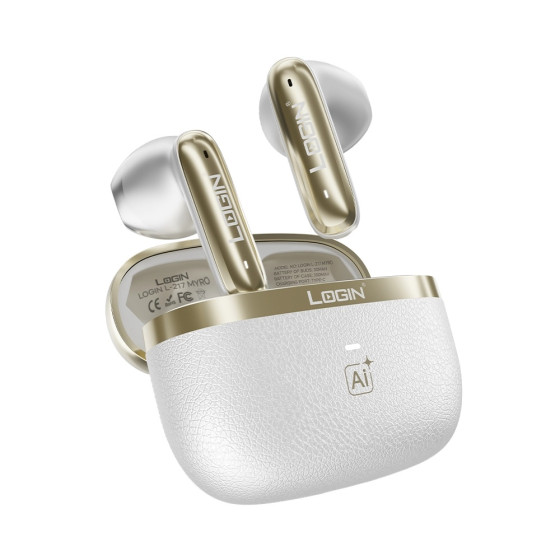 iShopping - Login Myro Earbuds Beige (L-217)
